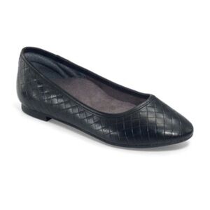 Aetrex Lyla ballet flat size 6 black